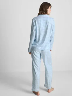 Pijama de sarga de estilo boyfriend
