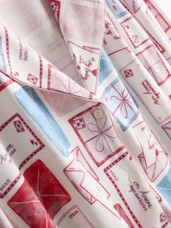 Pijama estampado de corte boyfriend