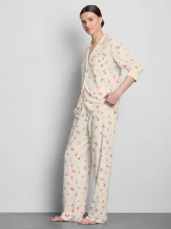 Pijama estampado de corte boyfriend