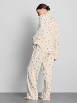 Pijama estampado de corte boyfriend