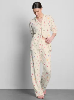 Pijama estampado de corte boyfriend