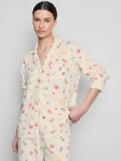 Pijama estampado de corte boyfriend