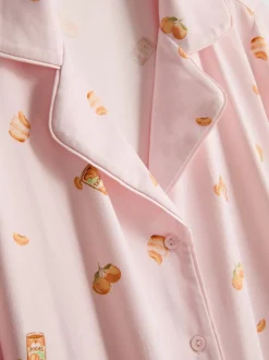 Pijama estampado de corte boyfriend