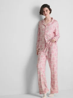 Pijama estampado de corte boyfriend