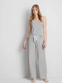 Pijama largo con camiseta de tirantes