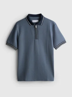 Polo texturizado