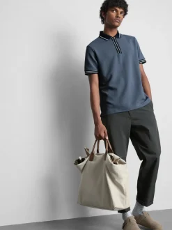 Polo texturizado