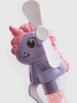 Pompero de juguete con unicornio