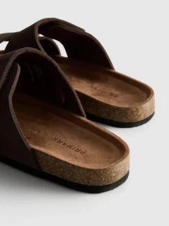 Sandalias con doble tira