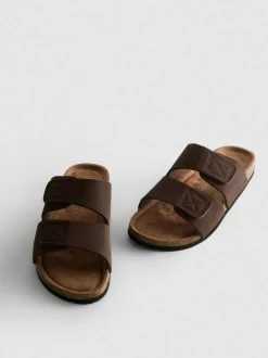 Sandalias con doble tira