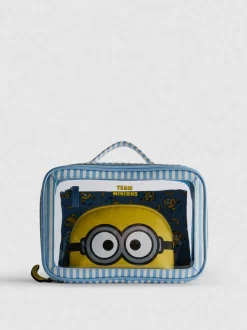 Set de 3 bolsas de maquillaje de los Minions