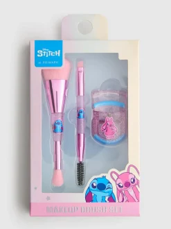 Set de 3 brochas de maquillaje de Stitch de Disney