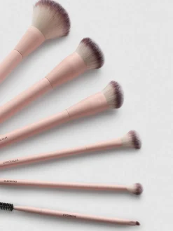 Set de 6 brochas de maquillaje de PS...