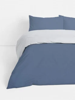 Set de cama reversible con sábana bajera