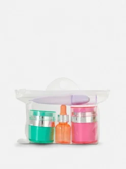 Set de 4 frascos de viaje