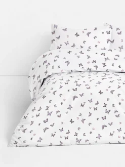 Set de funda nórdica con mariposas supersuave