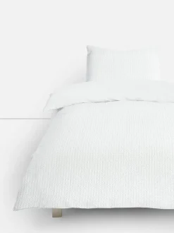 Set de funda nórdica gofrada para cama individual