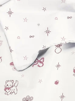 Set de ropa de cama individual con motivos de gatos