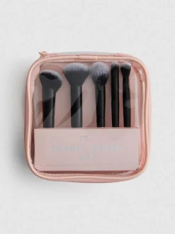 Set de viaje de 5 brochas de maquillaje de PS...