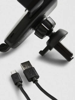 Soporte de teléfono de coche con carga inalámbrica