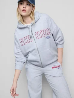 Sudadera Athñetics con capucha y cremallera