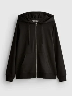 Sudadera clásica con capucha en mezcla de algodón