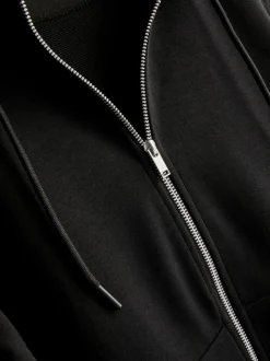 Sudadera clásica con capucha en mezcla de algodón