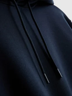 Sudadera con capucha en mezcla de algodón