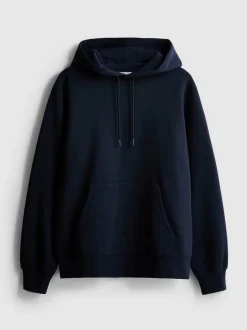 Sudadera con capucha en mezcla de algodón
