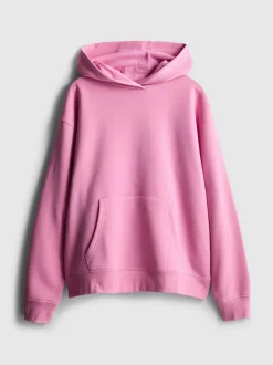 Sudadera con capucha en mezcla de algodón