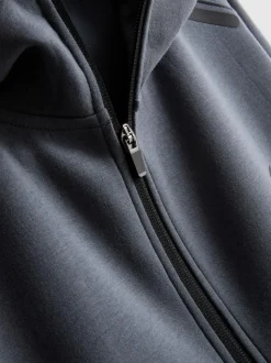 Sudadera con capucha y cremallera para el gimnasio