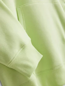 Sudadera con capucha y gráfico en mezcla de algodón