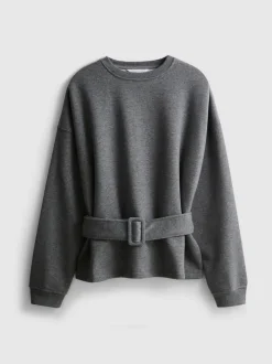 Sudadera con cinturón y mucho algodón By Coleen