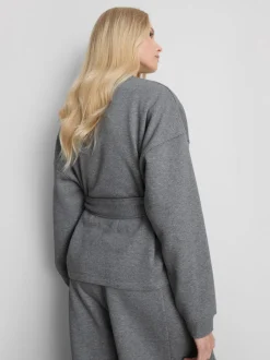 Sudadera con cinturón y mucho algodón By Coleen
