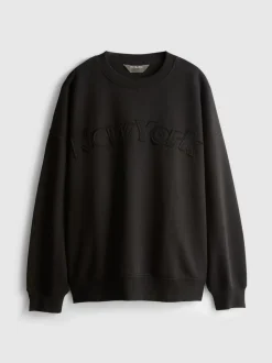 Sudadera con mucho algodón y aplicación