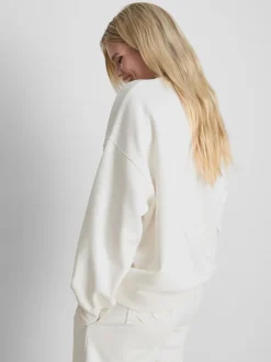 Sudadera con mucho algodón y aplicación