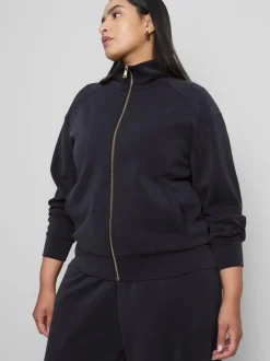 Sudadera de cuello alto en mezcla de modal By Coleen