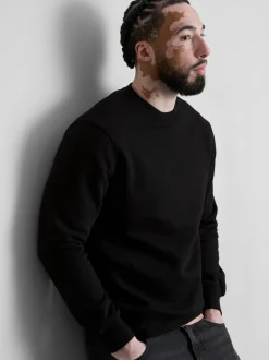 Sudadera de cuello redondo