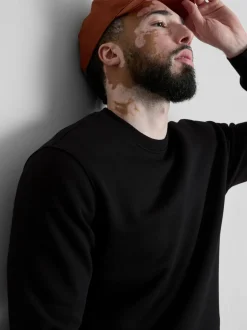 Sudadera de cuello redondo