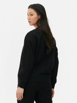 Sudadera de cuello redondo