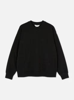 Sudadera de cuello redondo