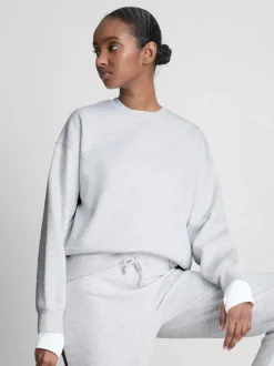 Sudadera de cuello redondo clásica