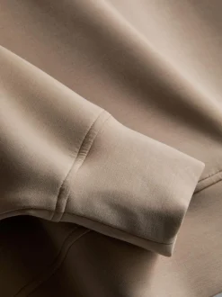 Sudadera de cuello redondo en mezcla de modal