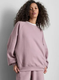 Sudadera de manga raglán con alto porcentaje de algodón