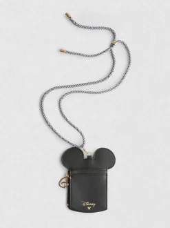 Tarjetero con cordón de Mickey Mouse de Disney