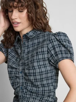 The Primark Scene | Camisa a cuadros ajustada