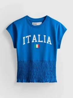 The Primark Scene | Camiseta fruncida de Italia