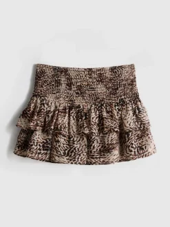 The Primark Scene | Falda de leopardo con volantes