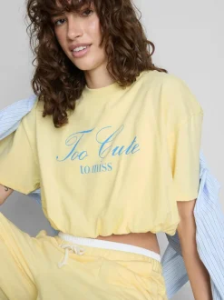 The Primark Scene | Top con bajo abullonado