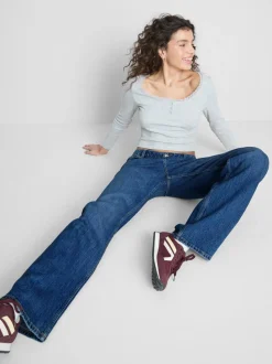 The Primark Scene | Vaqueros rectos de talle bajo